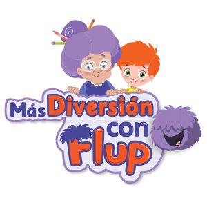 Más Diversión con Flup logo