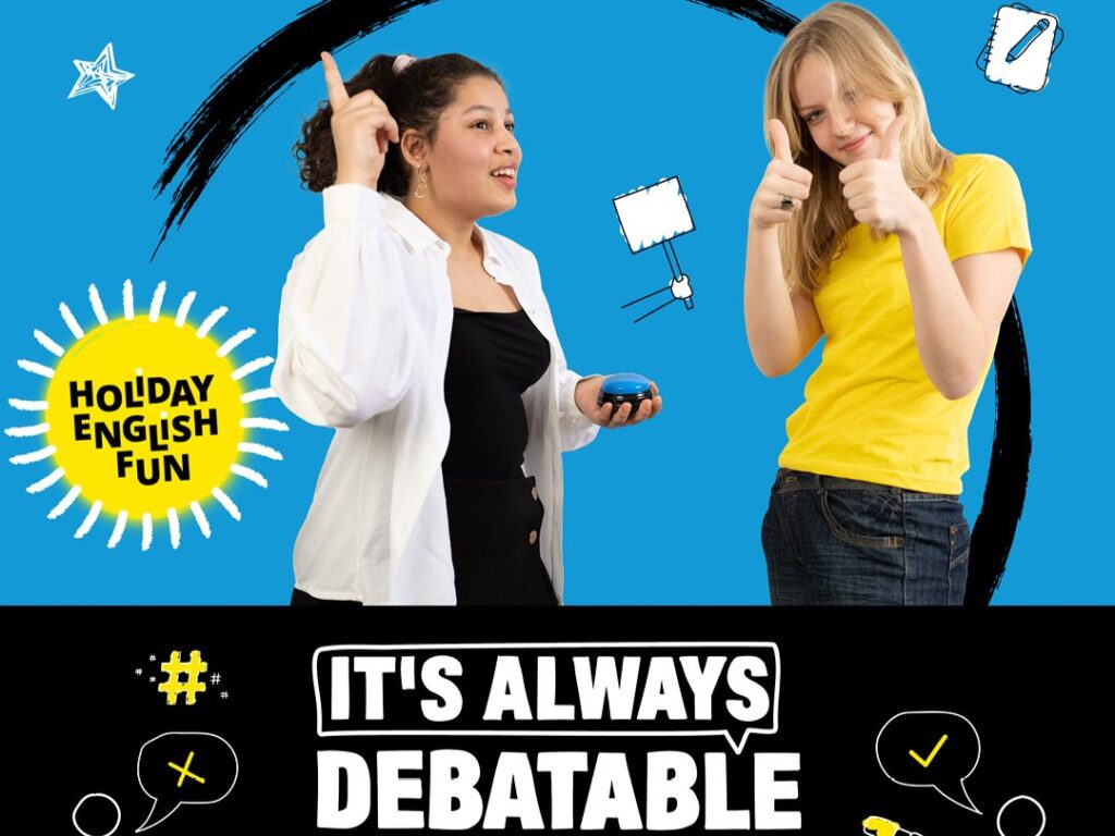 Debate Club — curs vară engleză adolescenți 11-19 ani